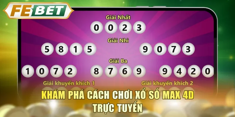 Khám phá cách chơi xổ số Max 4D trực tuyến